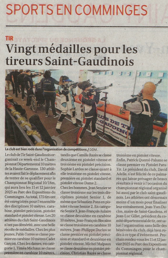 ArticleLaDepechedu18122024ChampDepart14et15decembre2024StGaudensp.jpg